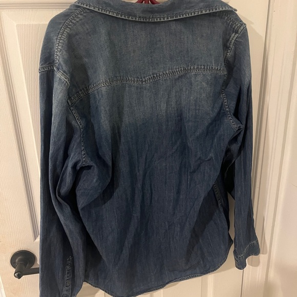 GUESS JEANS BUTTON DOWN SHIRT - Picture 6 of 8